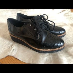 Rebecca Minkoff Pandora Perforated Leather Oxfords